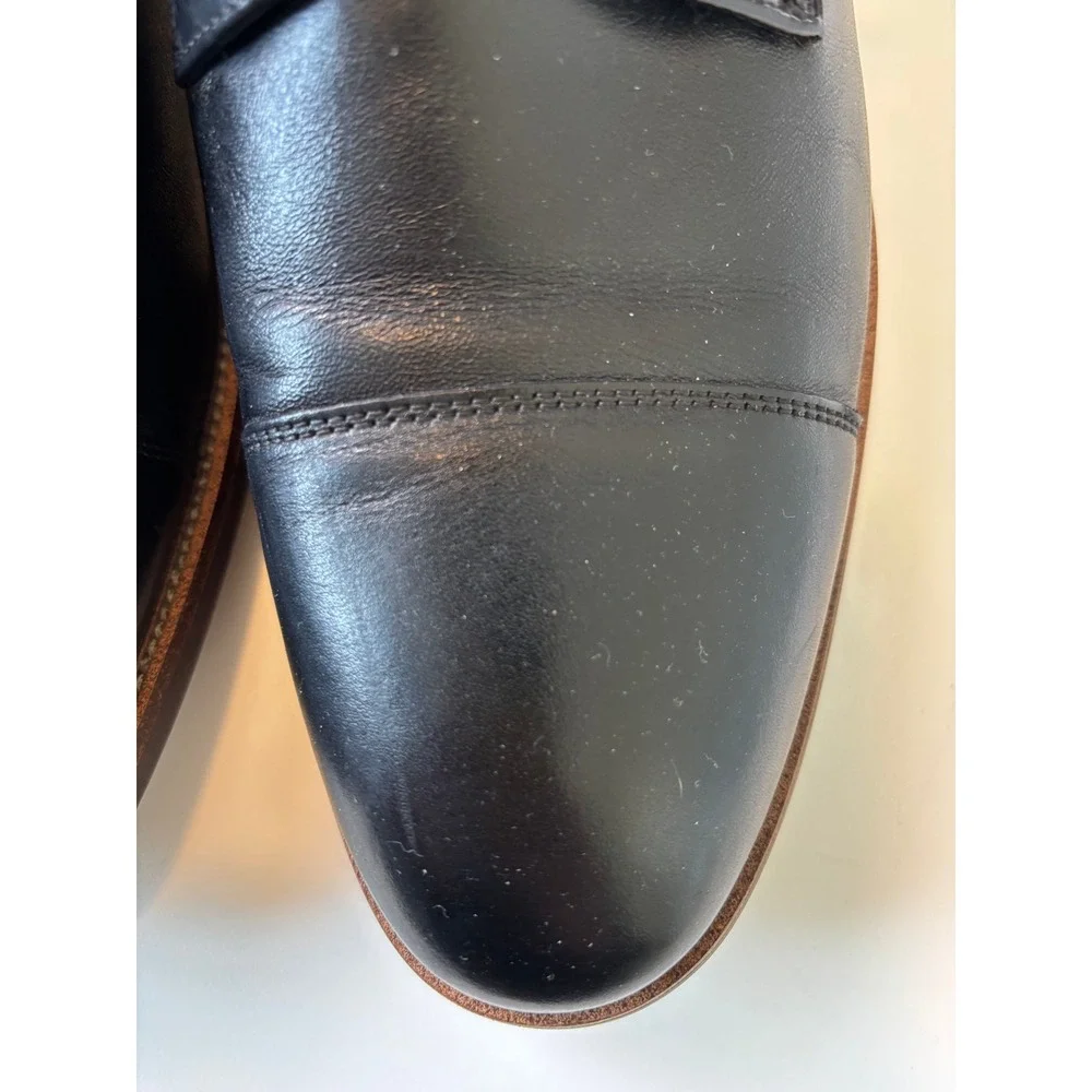 Florsheim Ruvo Cap Ox Black Mens 11 M Leather Cap Toe Oxford Dress Shoes 13384NR